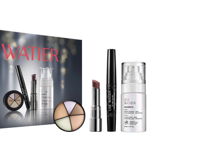  Lise Watier Bestselling Must-Haves Set for Eyes, Lips & Face.